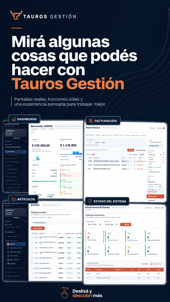 Módulos de Tauros Gestión